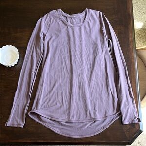 Lululemon Lavender Long Sleeve Women's Top